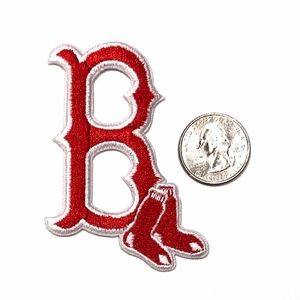Red Sox patch iron On Boston MLB baseball team DIY